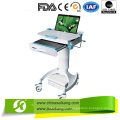 Durable pintura en polvo Mobile Doctor Workstation Trolley